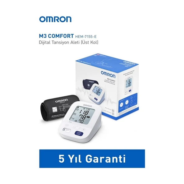 Omron M3 Comfort Afib HEM-7196-FLE Koldan Dijital Tansiyon Aleti ürün görseli 1