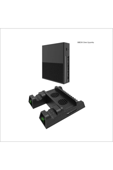 Xbox One X/s Uyumlu Çok Amaçlı Şarj Istasyonu Soğutucu Stand ürün görseli 1