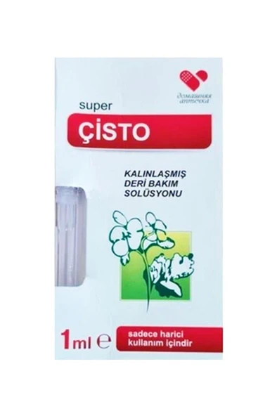 Süper Çisto Kalınlaşmış Deri Bakım Solüsyonu, (Siğil, Nasır) ürün görseli 1