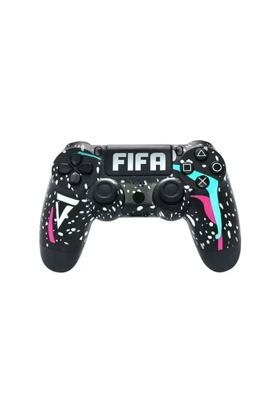 PS4-PC-Android BOX-Android-IOS Telefon Tablet Uyumlu Titreşimli Bluetooth Oyun Kolu-Fifa ürün görseli 1