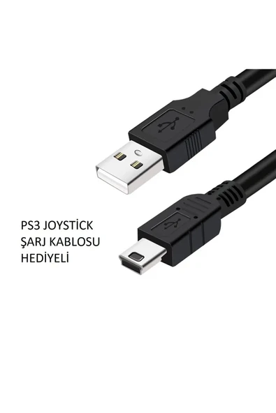 Ps3 Dualshock 3 Titreşimli Kablosuz Gamepad Kontroller - Resim 7