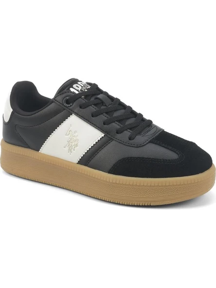U.S.POLO ASSN.SAMIRA 5PR SİYAH COMFORT CASUAL ANATOMİK SPOR AYAKKABISI ürün görseli 1