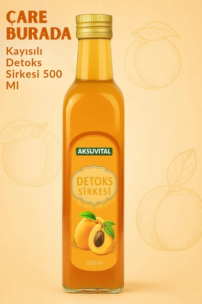 Kayısılı Detox Sirkesi 500 ml ürün görseli 1
