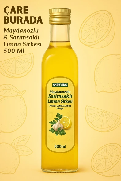 Maydanozlu & Sarımsaklı & Limon Sirkesi 500 ml ürün görseli 1