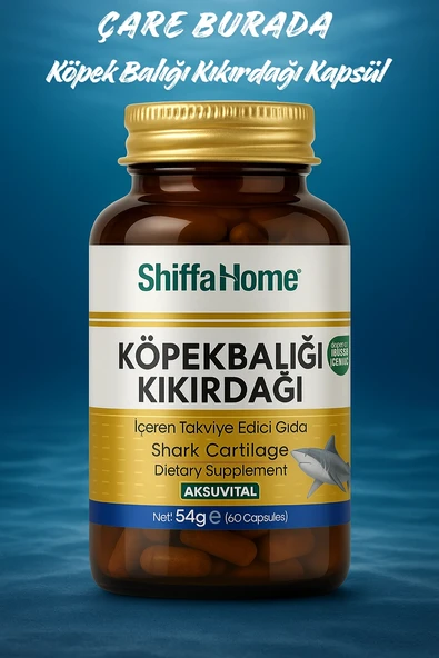 Köpek Balığı Kıkırdağı Kapsül (60 kapsül) ürün görseli 1