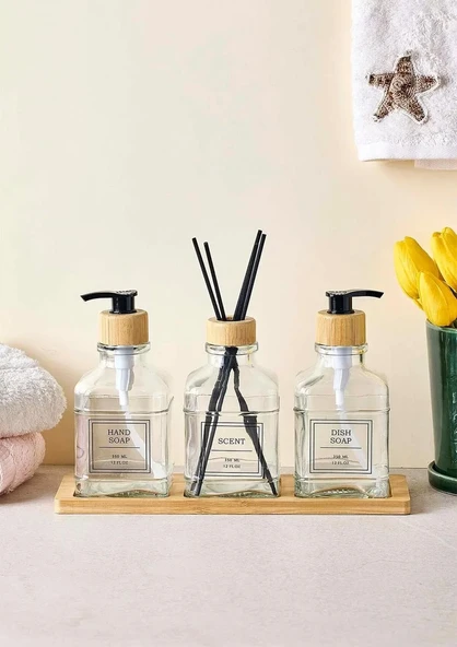 Rogan Kokuluklu Sıvı Sabunluk Seti - 3x350ML ürün görseli 1