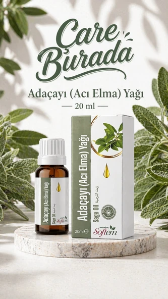 Adaçayı (Acı Elma) Yağı 20 Ml ürün görseli 1