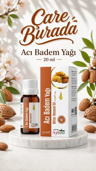Acı Badem Yağı 20 Ml ürün görseli 1