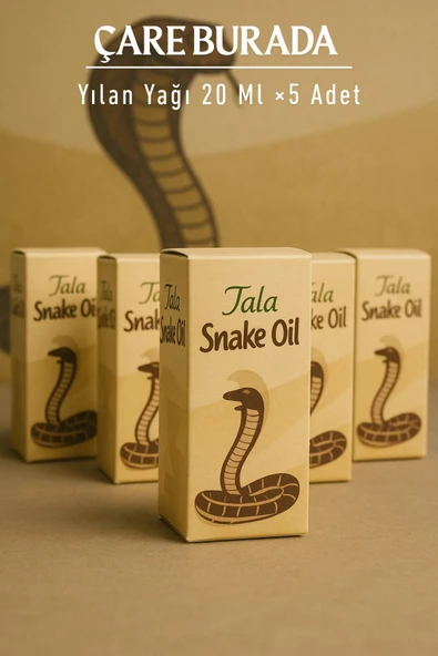 Tala - Yılan Yağı 20 Ml ×5 Adet ürün görseli 1