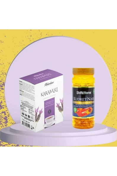 Karabaşlı Karışık Bitki Çayı 40'lı ve Kudret Narı Soft Jel 100 Kapsül ürün görseli 1