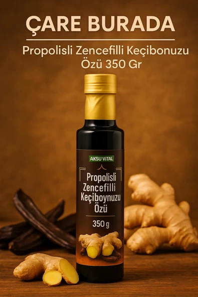Propolisli Zencefilli Keçiboynuzu Özü 350 Gr ürün görseli 1
