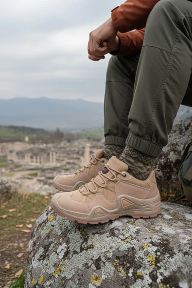 Muggo PİONEER Bağcıklı Trekking ve Günlük Outdoor Erkek Ayakkabı ürün görseli 1