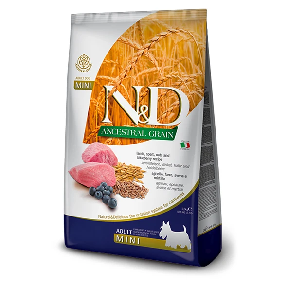 N&D Low Kuzulu Mini Yetişkin Köpek Maması 2,5 Kg ürün görseli 1