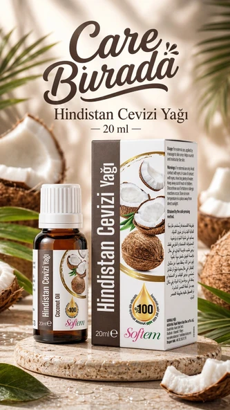 Hindistan Cevizi Yağı 20 Ml ürün görseli 1