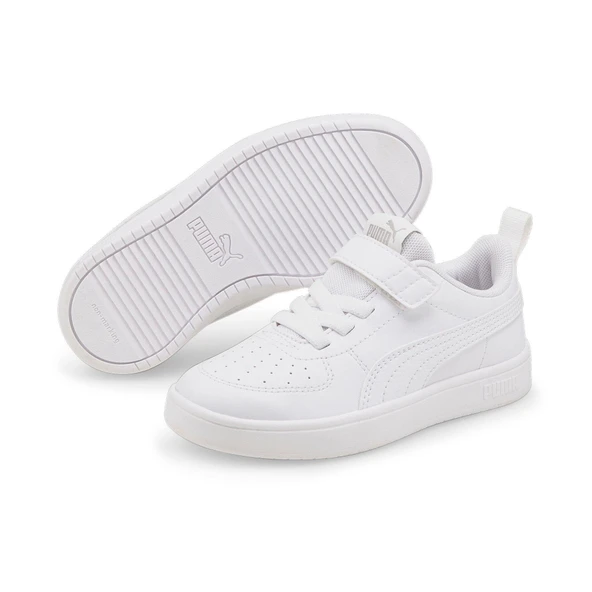 Puma Rickie AC+ PS-White-Glacier Gray Çocuk Ayakkabı-Beyaz ürün görseli 1