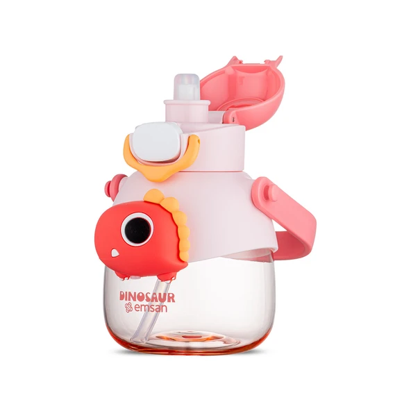 Emsan Dino Suluk Pembe 650 ml - Resim 6