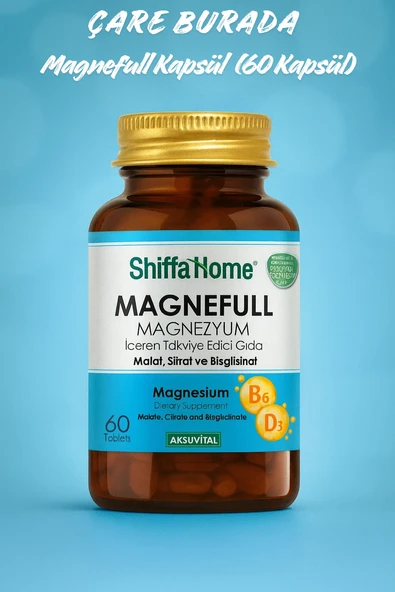 Magnefull Magnezyum Kapsül (60 Kapsül) (2 Adet) ürün görseli 1