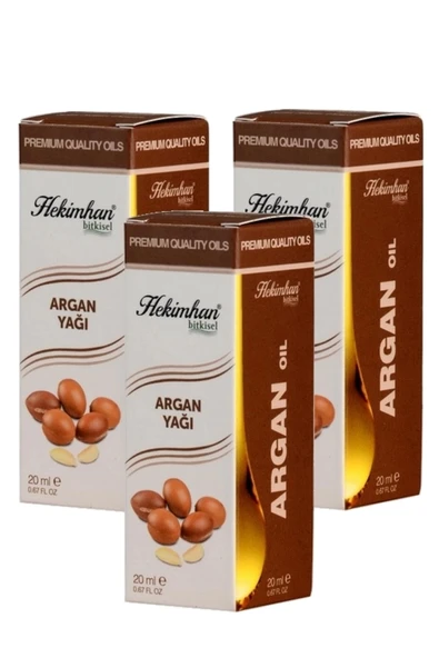 Argan Yağı 20 Ml (3 Adet) ürün görseli 1