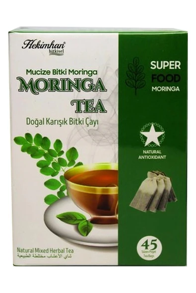 Moringa Çayı 45'li Süzen Poşet 2 Adet ürün görseli 1