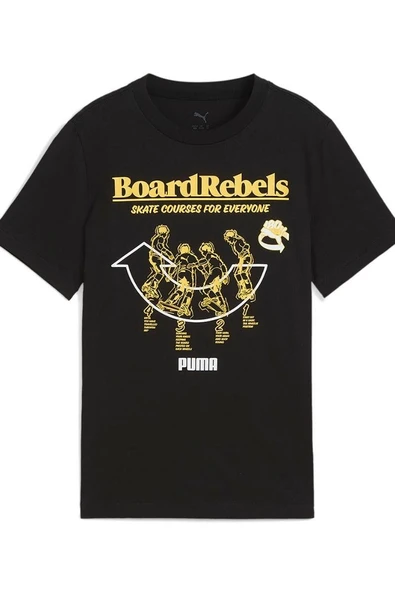Puma MID90S Graphic Tee I-Black Tişört-Siyah ürün görseli 1