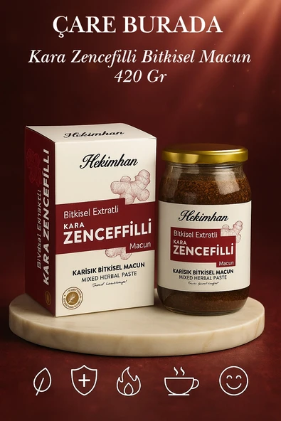 Kara Zencefilli Macun 420 gr ürün görseli 1