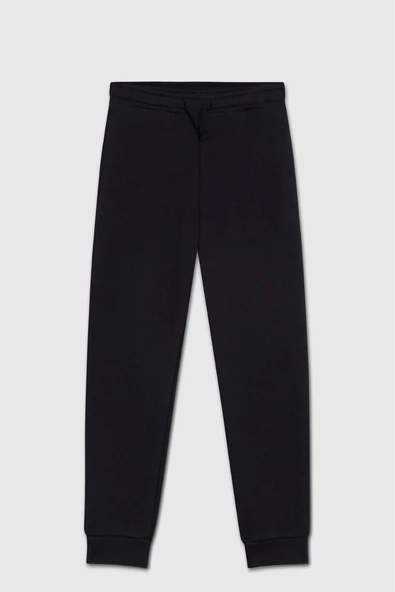 United Colors of Benetton Kız Çocuk  BNT-G23333 Benetton Jogger Eşofman Altı Siyah ürün görseli 1