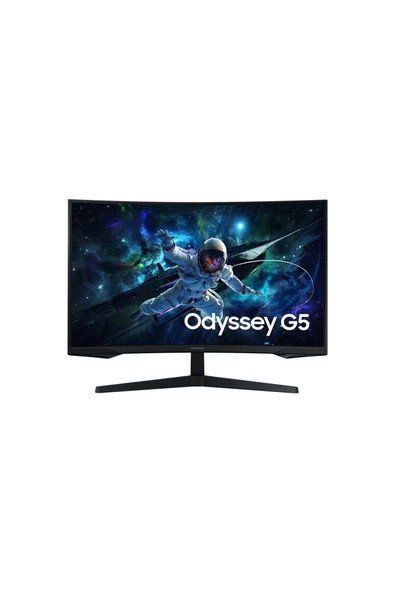 Samsung 32" Odyssey G5 G55C 165Hz 1Ms QHD Curved VA Gaming Monitör LS32CG552EUXUF ürün görseli 1