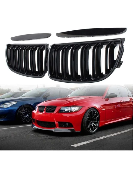 Bmw 3.seri E90 2005-2009 Uyumlu Plastik M3 Panjur-Böbrek ürün görseli 1