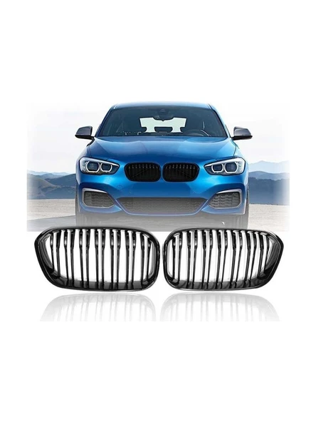 Bmw 1.seri F20 Lci 2015-2018 Uyumlu  M2 Plastik Panjur-Böbrek ürün görseli 1