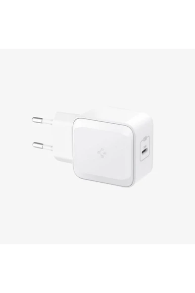 Spigen 30W GaN USB-C Adaptör Hızlı Şarj Aleti iPhone&Android&iPad&MacBook Type-C PE2008 White Outlet ürün görseli 1
