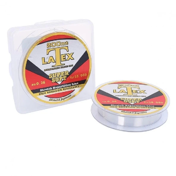 Latex Super Soft 200 Metre Monoflament Misina 0,45Mm ürün görseli 1