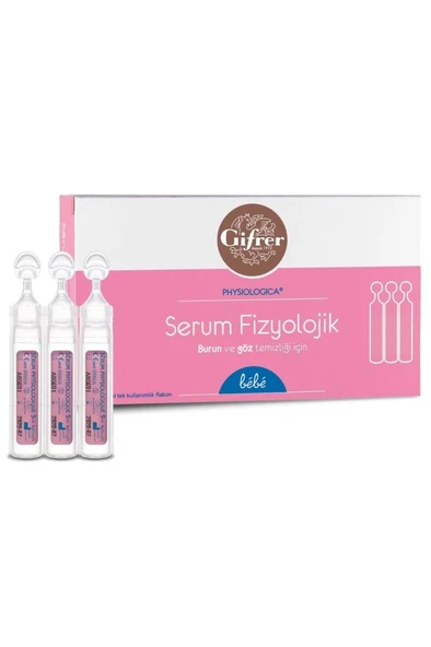 Gifrer Serum Fizyolojik 5 ml x 20 Flakon ürün görseli 1