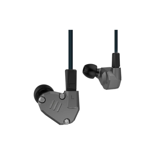 KZ ZS6 Hybrid Quad Driver Kulak İçi Kulaklık Siyah - TEŞHİR ürün görseli 1