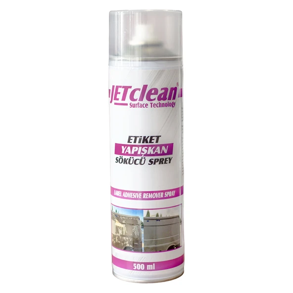 JetClean 500ML Etiket Yapışkan Bant Sökücü Sprey ürün görseli 1