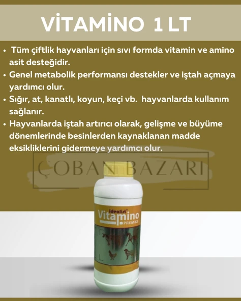 Ideal Vitamino Premiks 1 Lt ürün görseli 1
