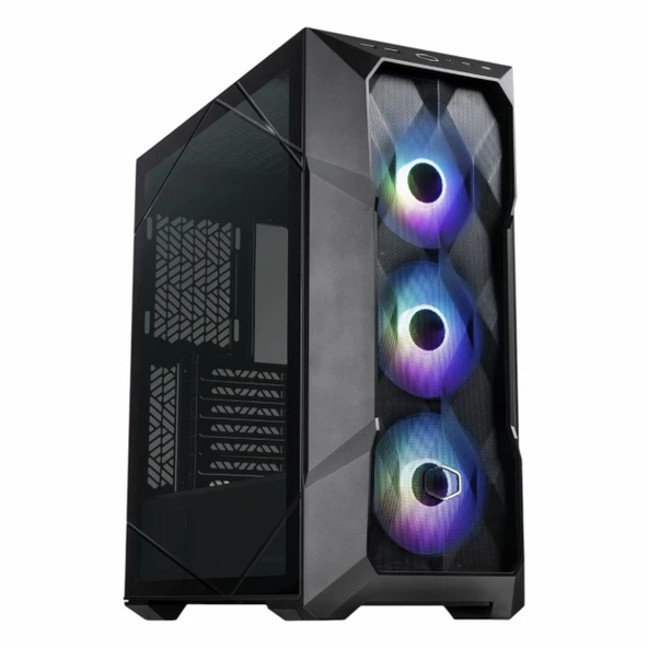 Cooler Master MasterBox TD500 Mesh V2 750W 80+ Bronz USB 3.2 ARGB eATX Mid Tower Siyah Kasa ürün görseli 1