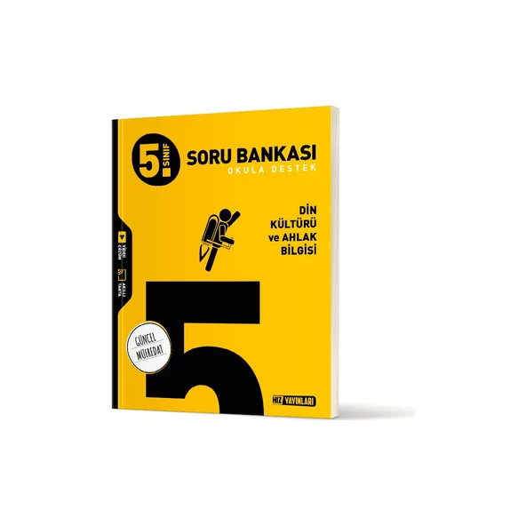 Hız Yayınları 5. Sınıf Hibrit Din Kültürü ve Ahlak Bilgisi Soru Bankası ürün görseli 1