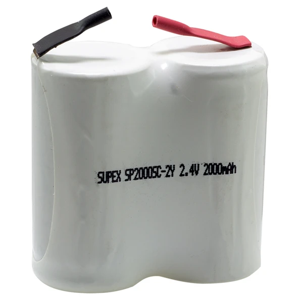 Supex SP2000SC 2'li Yanyana 2000 mA Süpürge Pili ürün görseli 1
