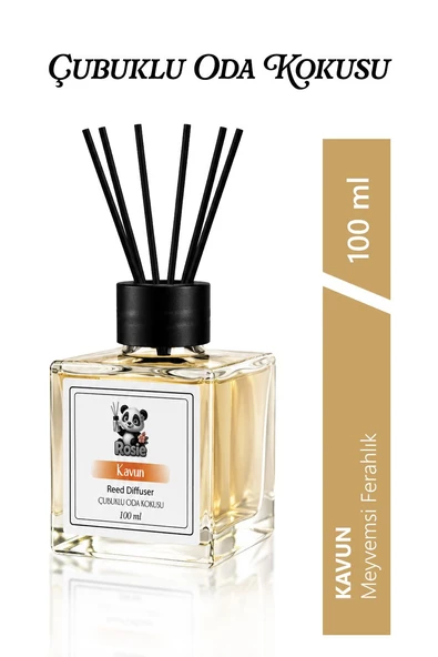 ROSIE Kavun Reed Diffuser Çubuklu Oda Kokusu 100 ml ürün görseli 1