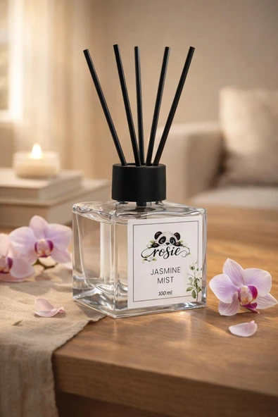 ROSIE Jasmine Reed Diffuser Çubuklu Oda Kokusu 100 ml - Resim 7