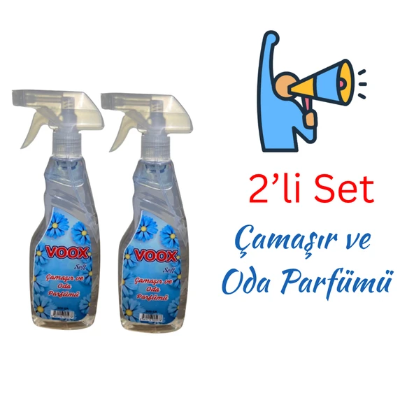Oda Parfümü Soft 500Ml 2 li Set ürün görseli 1