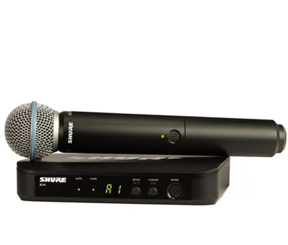Shure BLX24E/SM58-H8E Telsiz Vokal Mikrofon Seti ürün görseli 1