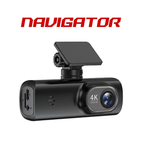 Navigator Hako Pro 180 Açılı 4K DVR Ekranlı Yol Kayıt Kamerası CMR110 Ön Arka Kamera ürün görseli 1