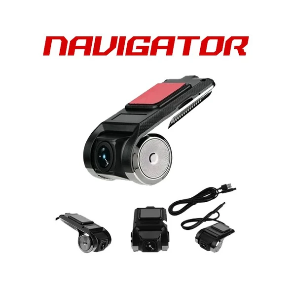 Navigator 180 Açılı 1080P DVR Yol Kayıt Kamerası NG1180M Ön Kamera ürün görseli 1