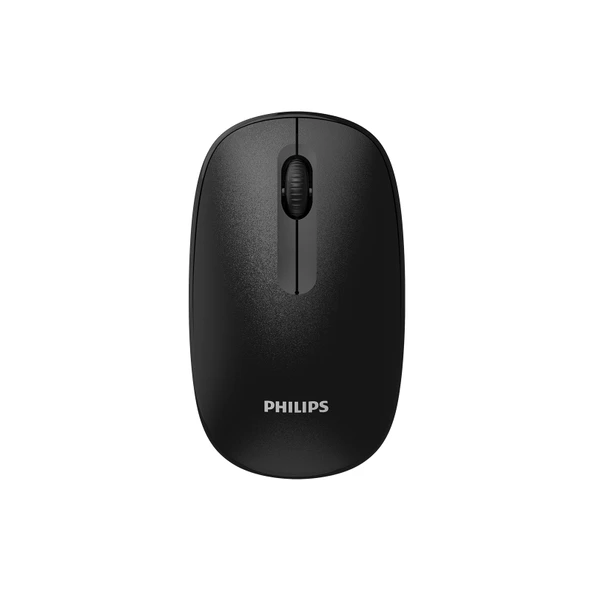 PHILIPS SPK7318B, Siyah, USB Nano 2,4Gh Kablosuz, 1600dpi, Optic, 3 Tuslu, Mouse ürün görseli 1