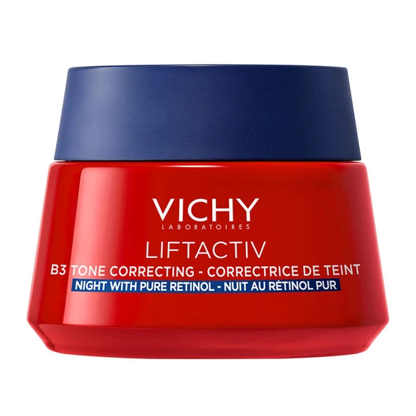 VICHY LIFTACTIV B3 CİLT TONU EŞİTLEYİCİ RETİNOL GECE KREMİ 50 ML ürün görseli 1