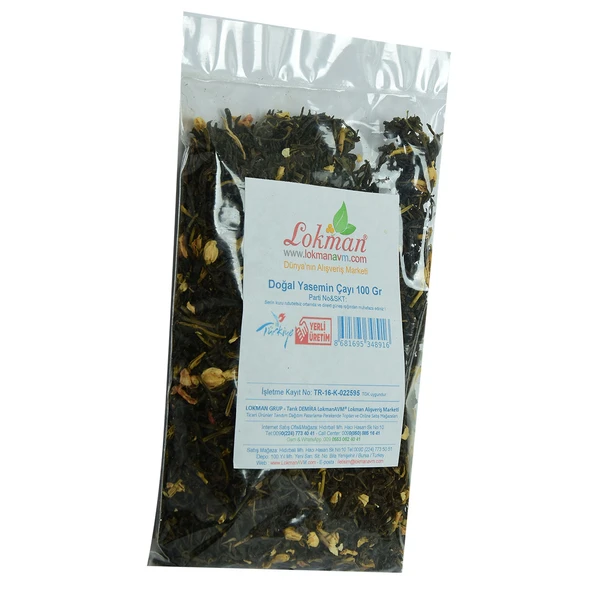 Yasemin Çayı Doğal 100 Gr Paket - Resim 4