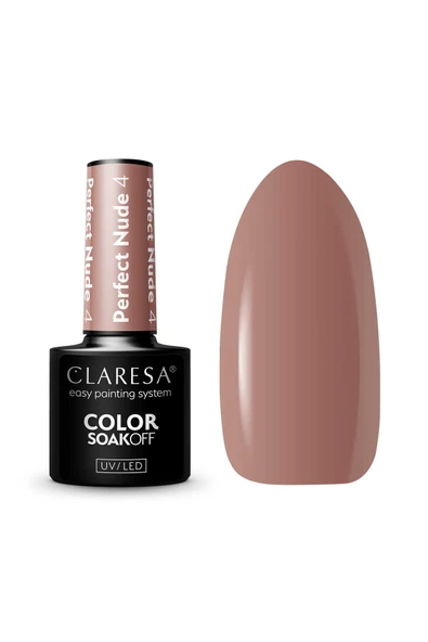 Claresa Kalıcı Oje Perfect Nude Açık Kahverengi 04 5g ürün görseli 1