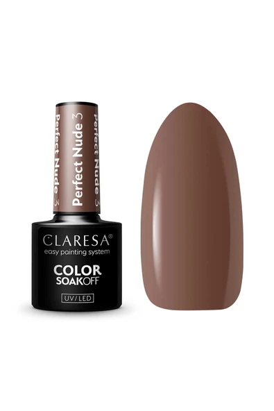 Claresa Kalıcı Oje Perfect Nude Klasik Kahverengi 03 5g ürün görseli 1