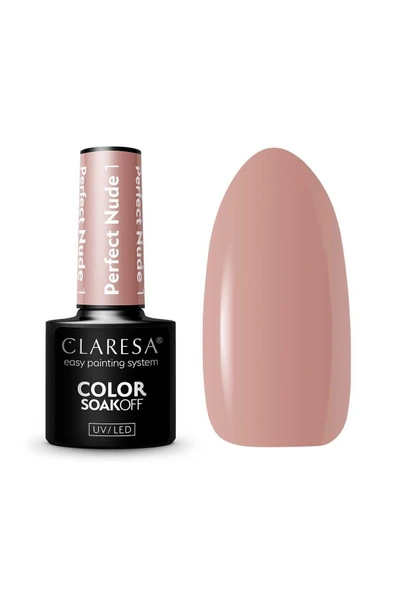 Claresa Kalıcı Oje Perfect Nude Açık Kahve Beji 01 5g ürün görseli 1